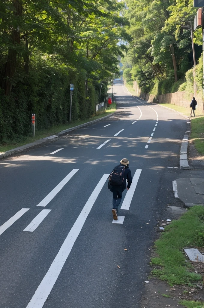 trajectory。It seems like some people are messing around with each other as they make their way further down the road.。
There's a dazzling light ahead and a halo is forming。Emotional。
