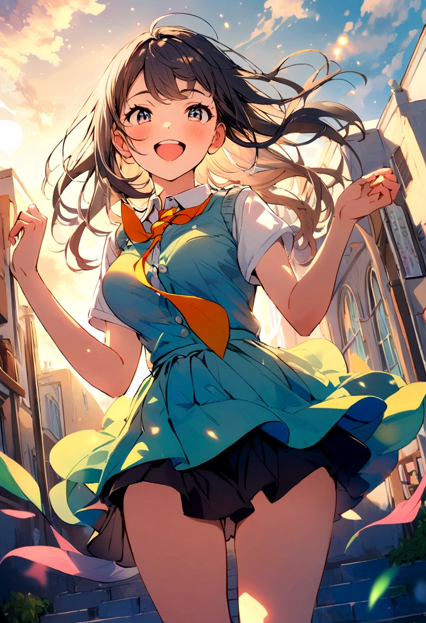 High school girls