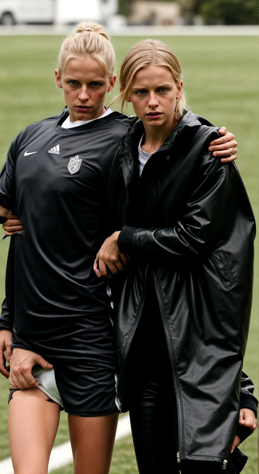 a shortsleeved soccer outfit on a man's athletic body