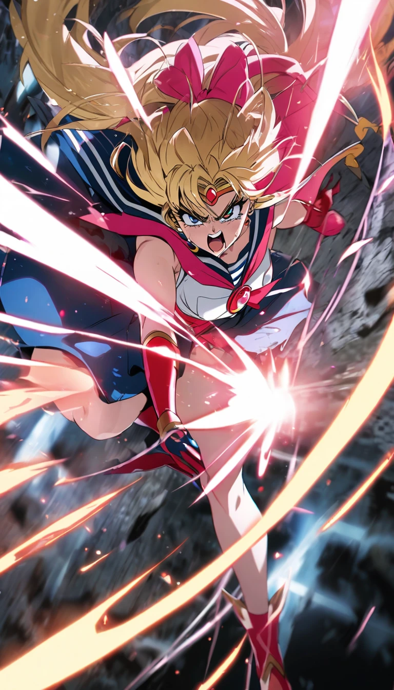 Sailor Moon under attack