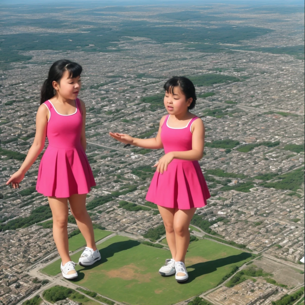 NSFW，​​{A giantess}，{1个Giant Girl}，{urinating}​​clouds， looking over city， mountain ranges， tmasterpiece, Best quality, The content is very detailed,tmasterpiece,Best quality,offcial art,extremely detaild的 CG unified 8k wallpapers，{{{A giantess}}}，Huge girl，1 girl，modern miniature city，pissing，No shoelackstockings}，squatt，face flushed，comfortable expressions，pissing，urine，Nourishes urine，urine squirting，Urine gives off steam，Modern miniature city squatting and peeing ，The city is full of urine, drsizukachan1,,dress