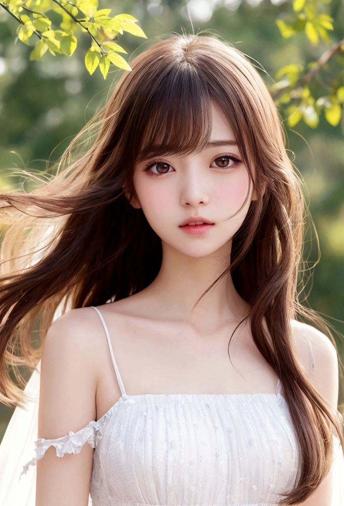 masterpiece、One girl、2d、anime、フラットanimeスタイル、animeスタイル、 {High Quality Backgrounds：1.5}、（watercolor、Splashes of color：1.1）、（masterpiece、Highest quality、wonderful：1.2）、CG、An illustration、 Delicate face、cute顔、cute、One girl、Delicate hair、Disheveled Hair、Floating Hair、Shiny Hair、Shiny skin、Shining pupils、