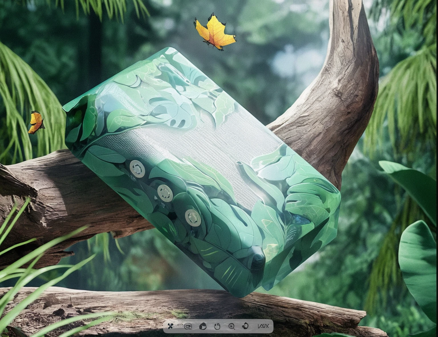 3D game concept landscape:Alien low polygonal forest,There are Voronoi blocks on the ground, Voxel-based landscapes, Complex low polygonal plants, Translucent bioluminescent material, Warm leaves, (Voronoi Pattern, Depth of Field, (Swirly Bokeh:1.225), (Kodak Portra 400:0.875) :1.3), (Realistic complex alien jungle background:1.1), Shiny glass, (Turbulent Gas, epic surreal sunset in woods, Low-key lighting:1.25), An extraordinary masterpiece, Heavenly, Vague, epic, Magic Light Flame, Natural, soft and dreamy lighting, ((Cool Blue and Deep Carbon:0.7), (Feeling:1.15):1.15)