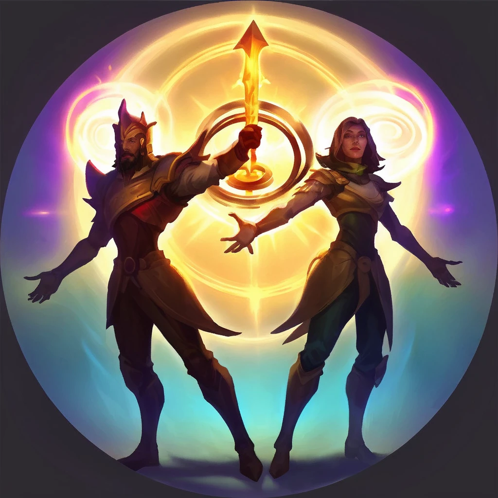 Choose a target to create a translucent circle around their head. If successful, the target's sanity and health are healed every turn, with 1d8 for sanity and 2d10 for health. This magic can only be used on one target at a time.