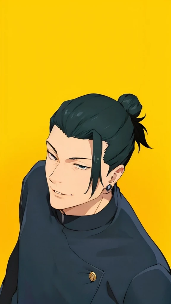 1 boy, Men'center, Suguru Geto, Jujutsu Kaisen、wound, electricity,, masterpiece, top quality, So beautiful,、chill, masterpiece, ultra detailed, 4K, 8 k, 32 thousand., difficult, (((1 boy))), ((black hair)), ((no background)), White background, detailed eyes, white shirt and black trousers, , (((same character))), dynamic pose, anatomically correct hands