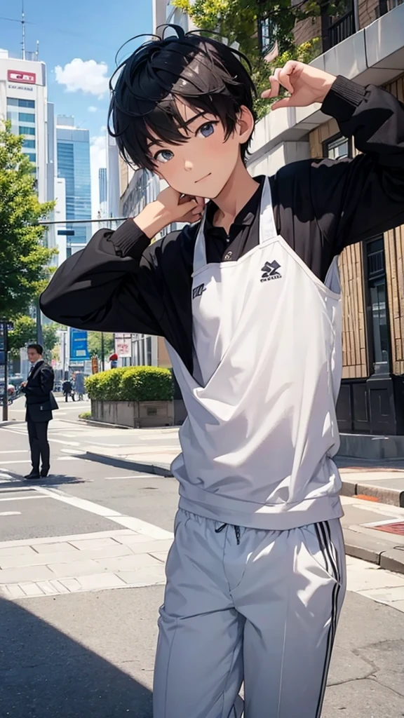 1 boy, Men&#39;center, (((Suguru Geto))), ((Jujutsu Kaisen))、wound, electricity,, masterpiece, top quality, So beautiful,、chill, masterpiece, ultra detailed, 4K, 8 k, 32 thousand., difficult, (((1 boy))), ((black hair)), ((no background)), White background, detailed eyes, white shirt and black trousers, , (((same character))), dynamic pose, anatomically correct hands