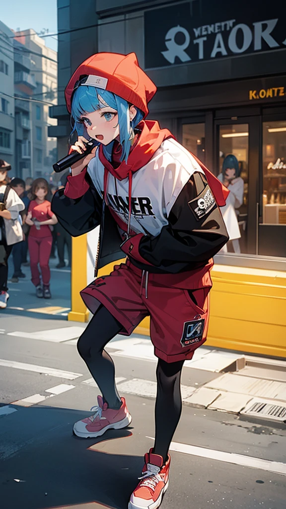 Rappeur street concert