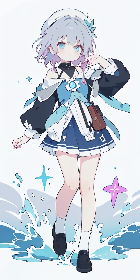 
(One girl),Full Body Lesbian，

Pink Hair,Bright Blue Eyes,Aqua gradient eyes,

Straight long hair,French Braid,Black Hair Band, (White Beret),

Dark blue jellyfish,Dark blue skirt,Black coat,(((Hand drawn line art)))



Off the shoulder、((Grey sweater))、valley、