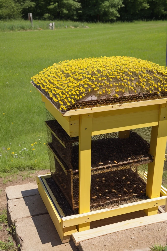 An apiary for visitors 