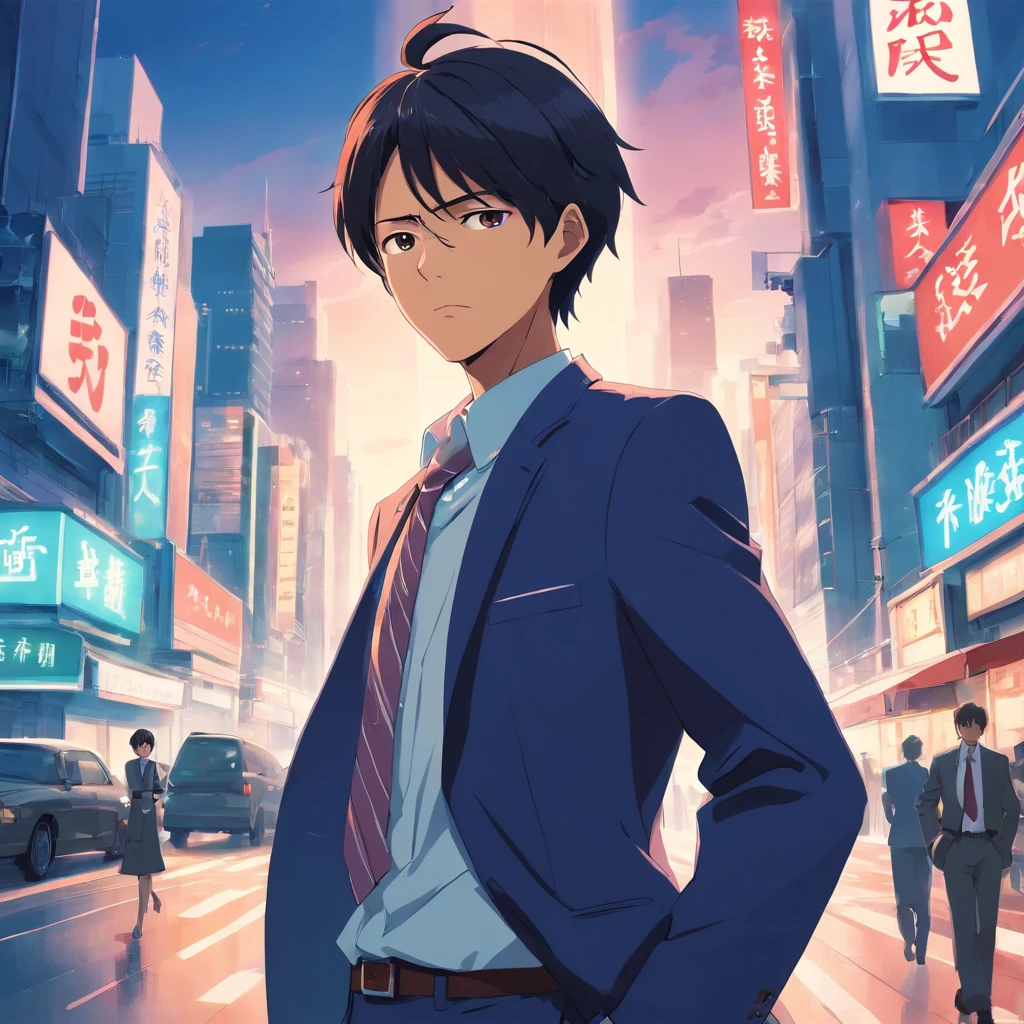 japanese businessman with murderous character
