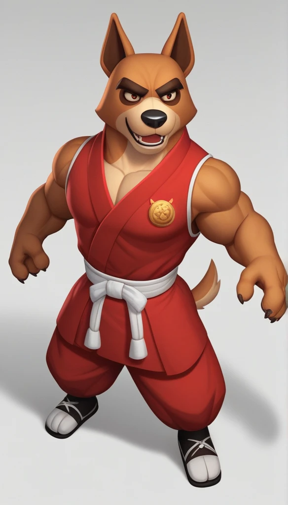 a Kung Fu dog dressed in martial costume,The dog is a teddy dog, The teddy dog is performing Chinese kung fu,The dog should appear skilled and confident in its movements,showcasing its martial arts prowess, a traditional Chinese garden background,to enhance the overall aesthetic,Use lighting an composition to highlight the dog’s agility and grace, capturing a moment that is both dynamic and visually striking, anthropomorphic, movie lighting,light and shade conteast,8k,best quality,super detail,3d art,c4d,The focal of length of the background is 50mm f2.8,octane render,ray tracing,Pixar trend,high details8k,studio lighting,8k, --ar 9:16 --iw 2 --v 5