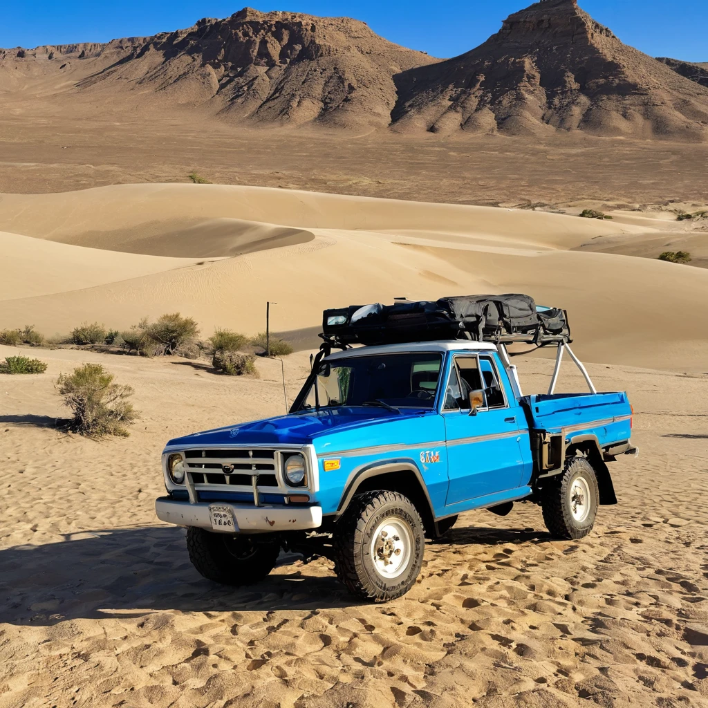 Un relej deretido, in the desert!