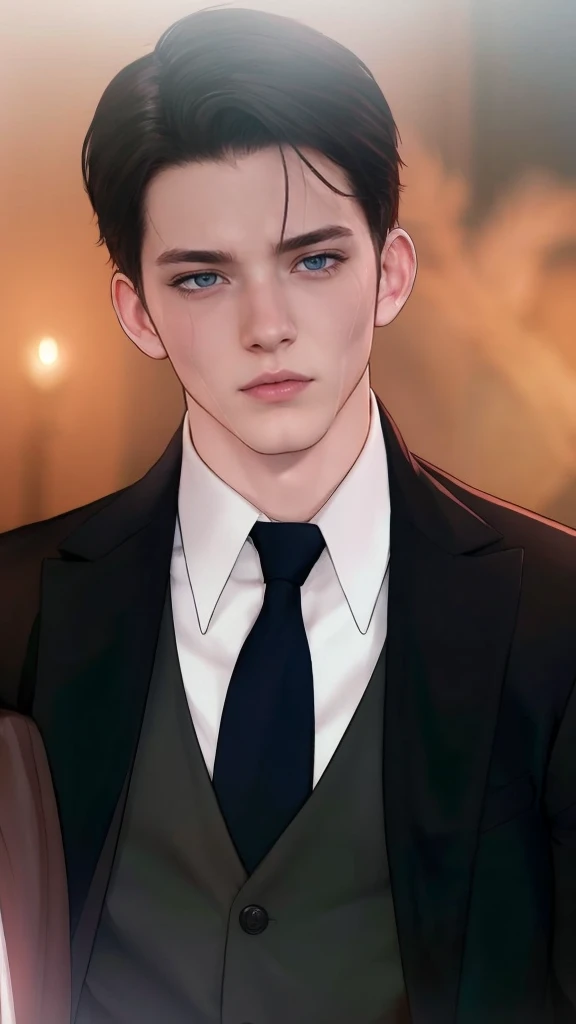 Matthias von helhardt, Webtoon, crying tas sing luwih slick, realistic, handsome, handsome, realistic