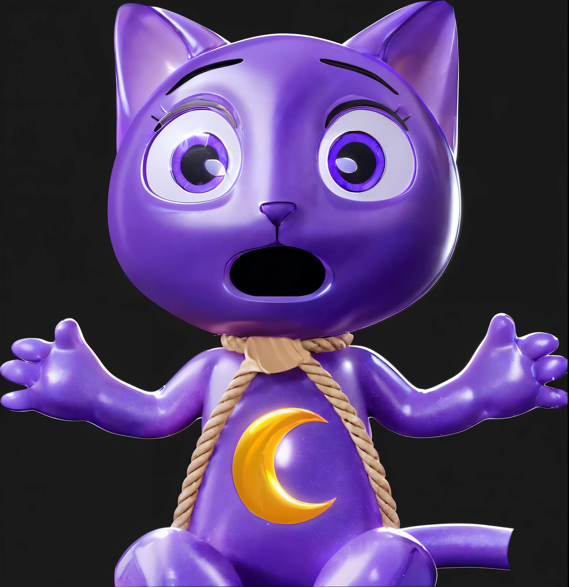 3d style, simplified design, 3d render, glossy texture, smooth 3d model, multiple light sources, rim light, sharp post effects render, (glossy plastic texture with multiple big light probe refractions), perfect cgi, smooth silhouette, high intensity refraction, (super glossy material), most beautiful vfx , blue background, plastic refractions, realistic, 4k, high resolution, rim light, photo shoot, commercial photo, profile shot, 4k, rim light, high resolution, 4k, glossy texture, smooth 3d model, multiple light sources, rim light, sharp post effects render, (glossy metallic texture with multiple big light probe refractions), perfect cgi, cgi art created only with gradients, smooth silhouette, high intensity refraction, (super glossy chrome material), most beautiful vfx, blue background, chrome metal refractions, multiple light sources, rim light, sharp post effects render, perfect cgi, digital art, detailed digital art, reflective, best quality, 4k, masterpiece:1.2, ultra-detailed, realistic, vivid colors, dark and moody lighting, The image of the highest quality, ensuring every detail is showcased perfectly. It in 4k resolution, allowing viewers to immerse themselves in the richness of the colors and intricate details. The realistic rendering. under the spotlight, reflecting, high-resolution image, realistic rendering, dark background, and rim light photorealistic