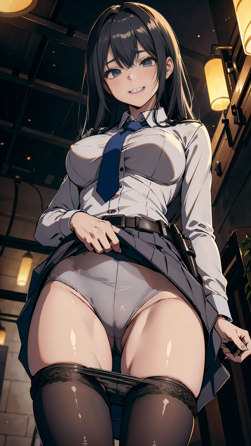 Police、Money in one hand、Multiple uncles、A woman is surrounded by old people、5-people、Holding a banknote in one hand、Grin、おじさんとgirl、Female police officer、ミニスカートPolice、Uncle gives money、Get money from your uncle、Midnight、Money in one handを持っている、Laugh shyly、high school girl、Browsing Caution, 1boy and 1girl, In underwear、Back alley at night、30-year-old woman、Police uniform、Beautiful woman、Very thick thighs、Very short tight skirt、Please lift your skirt and show me your underwear.....、Spread your legs wide、Captivate the audience、Best image quality、High resolution、masterpiece、super high quality、Thick pubic hair、Have money in your hands、Lace panties、Very big ass、Very large breasts 、Blushing、4K quality、Wearing black pantyhose、Sweaty all over、Heavy breathing、{Highest quality}, {so beautiful}, {Very detailed}, {Best illustrations}, Browsing Caution, girl,
