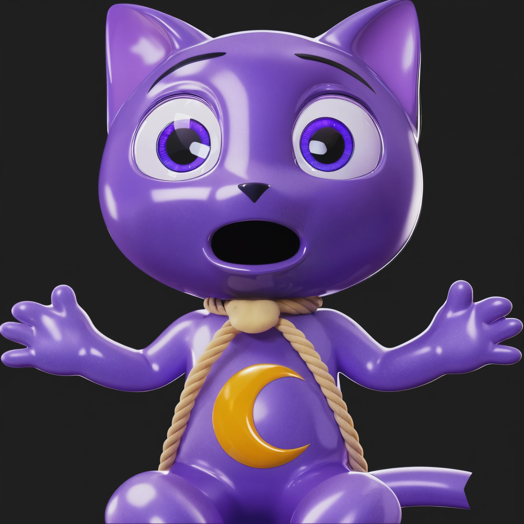 3d style, simplified design, 3d render, glossy texture, smooth 3d model, multiple light sources, rim light, sharp post effects render, (glossy plastic texture with multiple big light probe refractions), perfect cgi, smooth silhouette, high intensity refraction, (super glossy material), most beautiful vfx , blue background, plastic refractions, realistic, 4k, high resolution, rim light, photo shoot, commercial photo, profile shot, 4k, rim light, high resolution, 4k, glossy texture, smooth 3d model, multiple light sources, rim light, sharp post effects render, (glossy metallic texture with multiple big light probe refractions), perfect cgi, cgi art created only with gradients, smooth silhouette, high intensity refraction, (super glossy chrome material), most beautiful vfx, blue background, chrome metal refractions, multiple light sources, rim light, sharp post effects render, perfect cgi, digital art, detailed digital art, reflective, best quality, 4k, masterpiece:1.2, ultra-detailed, realistic, vivid colors, dark and moody lighting, The image of the highest quality, ensuring every detail is showcased perfectly. It in 4k resolution, allowing viewers to immerse themselves in the richness of the colors and intricate details. The realistic rendering. under the spotlight, reflecting, high-resolution image, realistic rendering, dark background, and rim light photorealistic