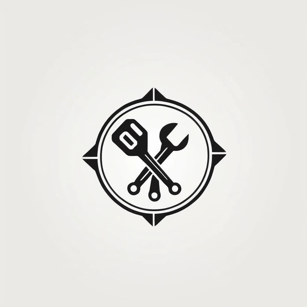 Stylish electrical factory logo
Tools, spanners, etc
Pretty cool
chic and modern design
monotone
The background is white