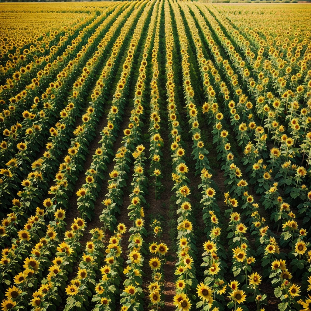 　Sunflower field　Fantasy