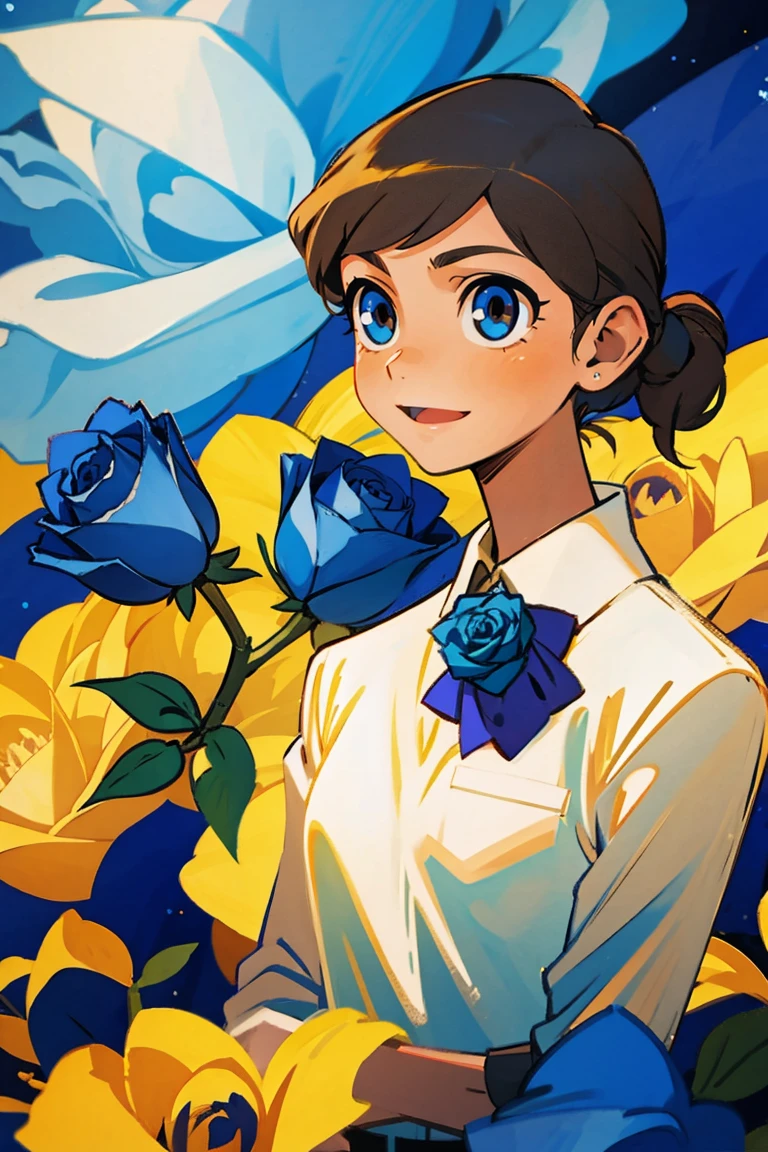 blue rose