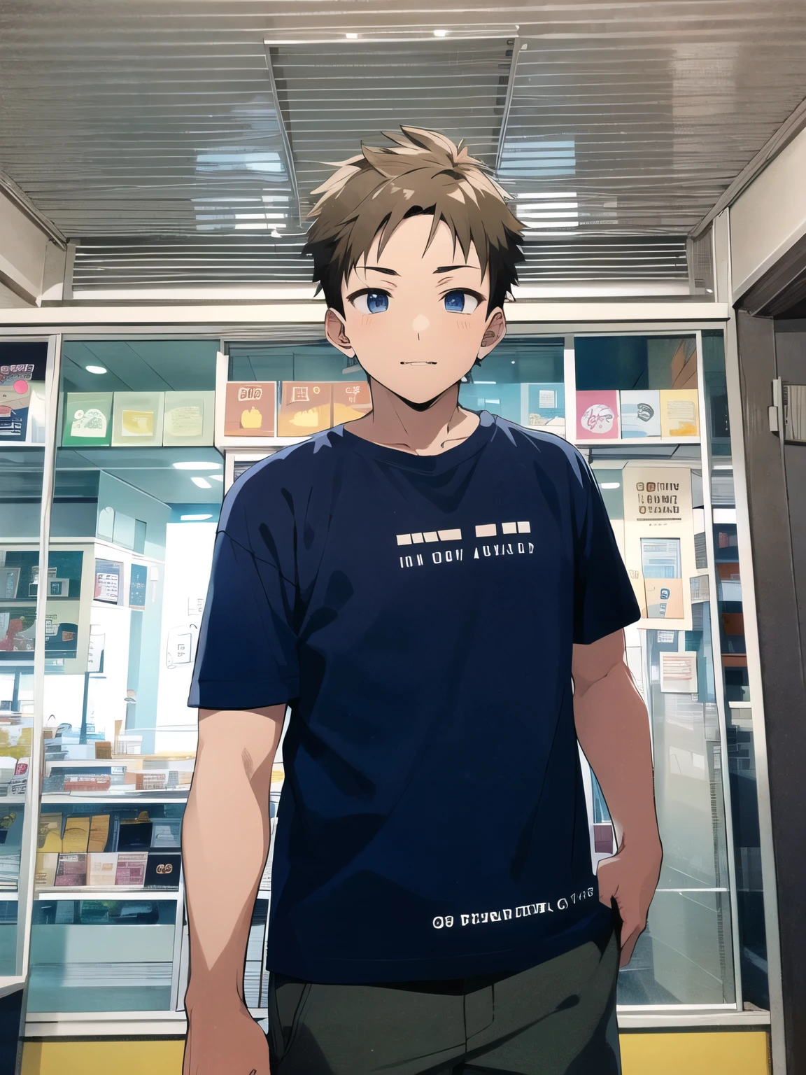 Anime boy cool cute skin white