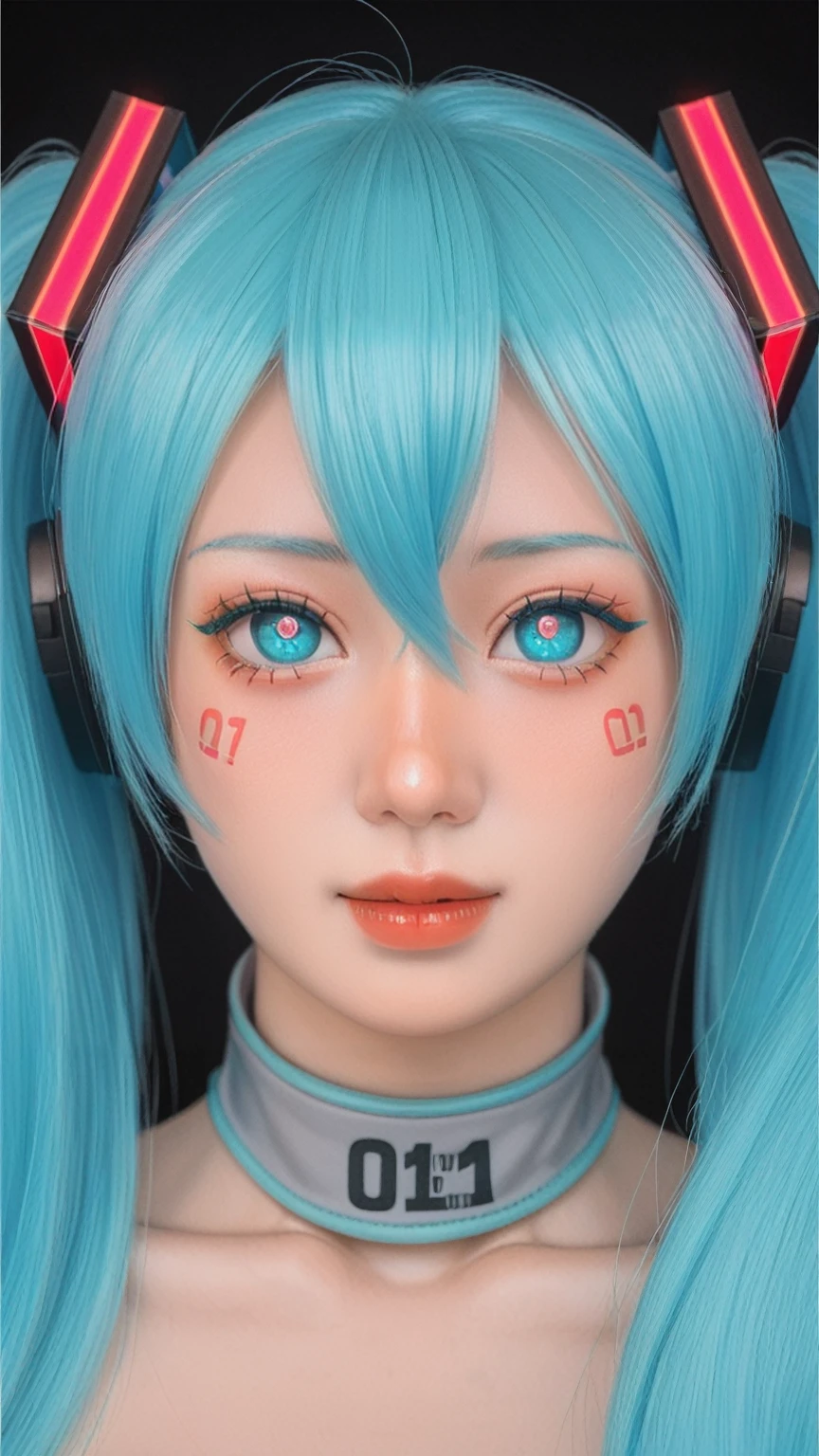 score_9, score_8_up, score_7_up, BREAK,
1girl, glowing eyes, hatsune miku,plasmatech , scifi, plasma filaments,plasma skin, colored skin,