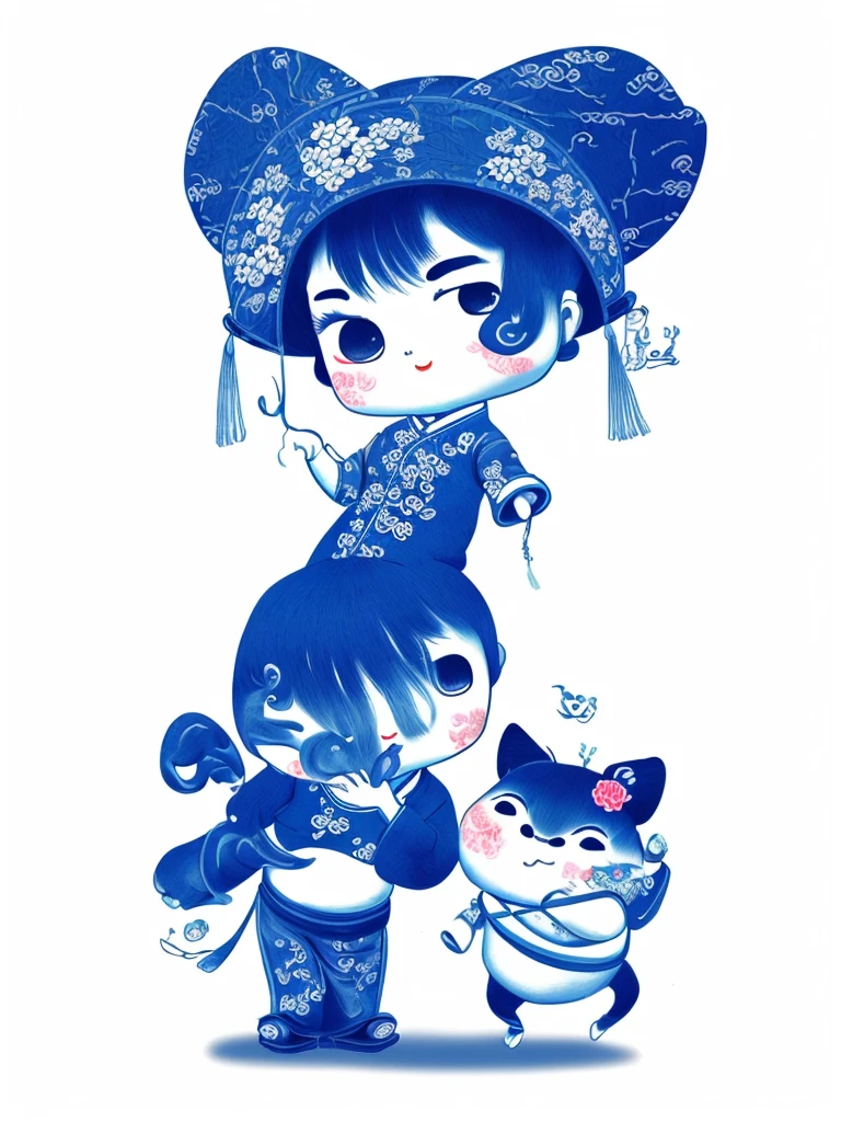 Gangnam Cute IP,Suzhou embroidery,Suzhou,HD,Color Monochrome
