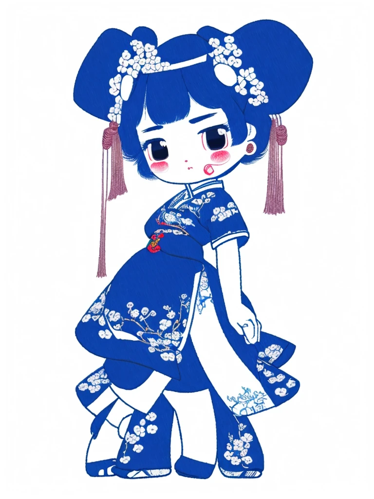 Gangnam Cute IP,Suzhou embroidery,Suzhou,HD,Color Monochrome