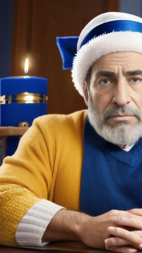 Chanukah men focus on face