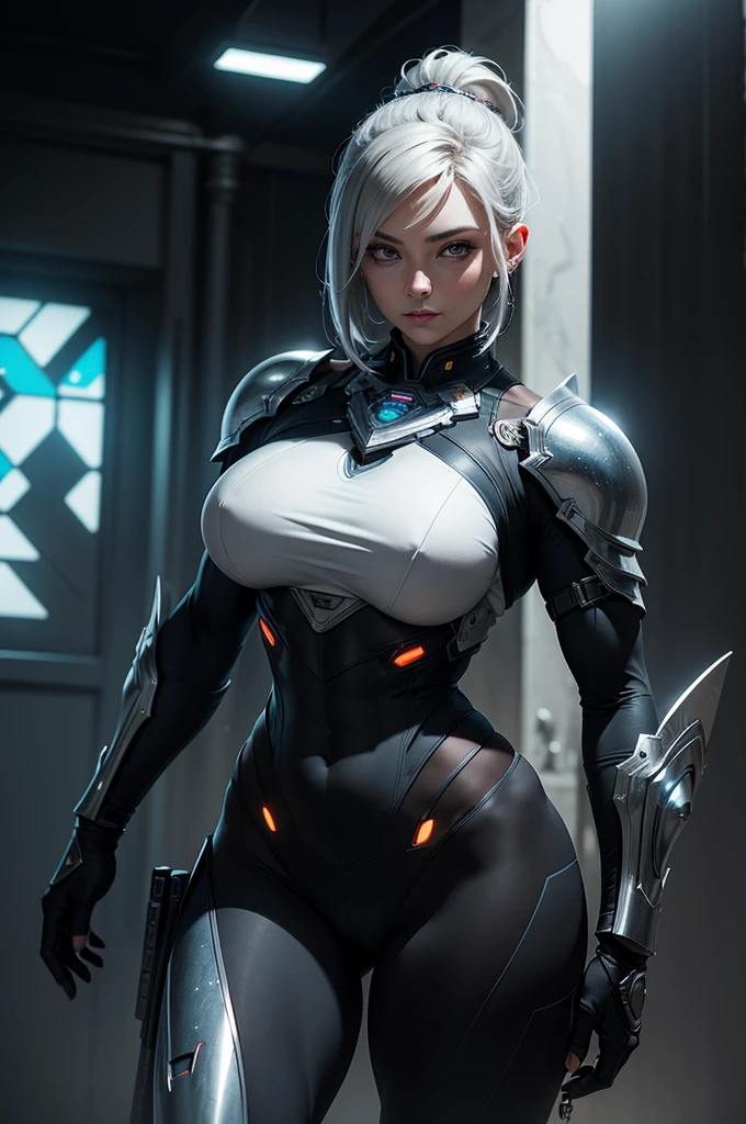 ((Masterpiece)), ((beautiful)), Woman showing wonderful body to camera, ((((Muscular Quadriceps)))), (((Massive Female Bodybuilder))), 4k, ultrarrealista | | | | | | | | | | | | | | | | | |, 3d render de excepcional qualidade, Gloomy Illumination, busto imenso,(masterpiece), (best quality), (ultra-detailed), female angelic warrior, silver armor, armored, full body, beautiful, fierce, holding weapons, sword, lean body, short hair, scout,ticker mechanism, Beautiful eyes, Upper body, (Mechanic Armor), Portrait、abyss、Shooting with a wide-angle lens,Lightning from Kaleidoscope Hand、flying though the air、flawless、Neon light, 8K, raw, Best Quality, masutepiece, 超A high resolution, Colorful, (medium wide shot), (Dynamic perspective), foco nítido , (depth of fields, Bokeh:1.3), extremely detailed eye and face,ninjartist, Beautiful detailed eyes、Black gold, Trimmed gear:1.2), ((masutepiece, Best Quality)), Detailed background, Inside the spacecraft、Hold your weapon、(Gray hair)、brue eyes、poneyTail、dirty、bio luminescent、lots of crescent moons、Photographed with Canon R5、Dark Fantasy,masterpiece,connected to the plug、spectrum、Space City、Highly detailed beautiful porcelain profile female android face、Complex 3D rendering of a headset、cyborgs、roboticparts、150mm、Beautiful studio soft lights、Rim Light、Vivid details、luxuriouscyberpunk、Ren Hao、surrealistic、Anatomical、face muscles、cable electric wires、microchips、elegent、beatiful backgrounds、octan render、HR Giger Style、8K、top-quality、masterpiece、illustratio、extremely delicate and beautiful、ighly detailed、nffsw ,Unity ,wall-paper,magnifica, Attention to detail, masterpiece,top-quality,Official art,Highly detailed ticker Unity 8K wallpapers、、Silver Halmet、((full body Esbian)),Asgard, Valkyrie,Lady Knight,anatomical correct,epic fantasy digital art,tmasterpiece,8K,high-definition resolution,detailed drawing,Quality Superior,, Epic composition,