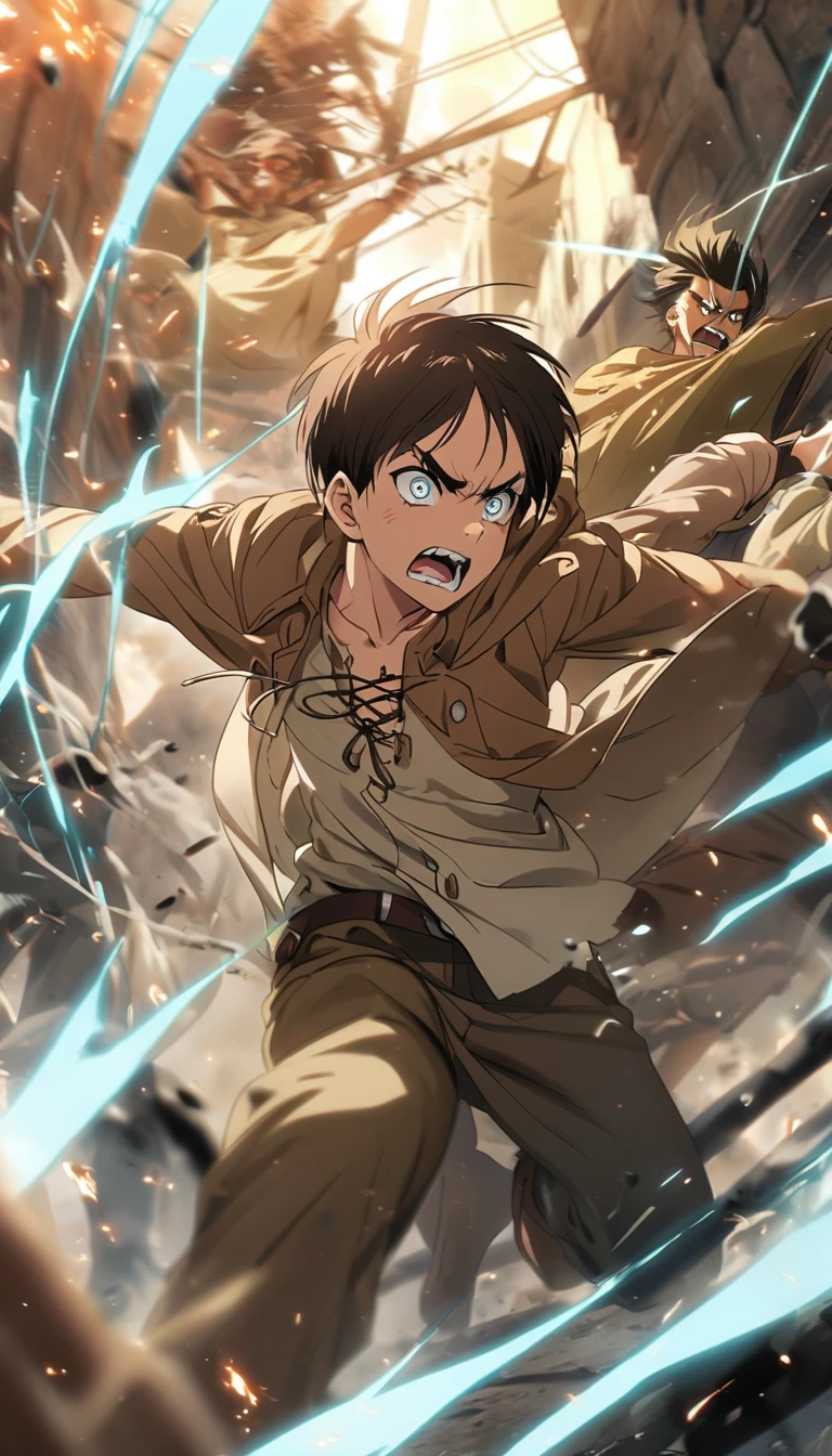 Eren Yeager under attack
