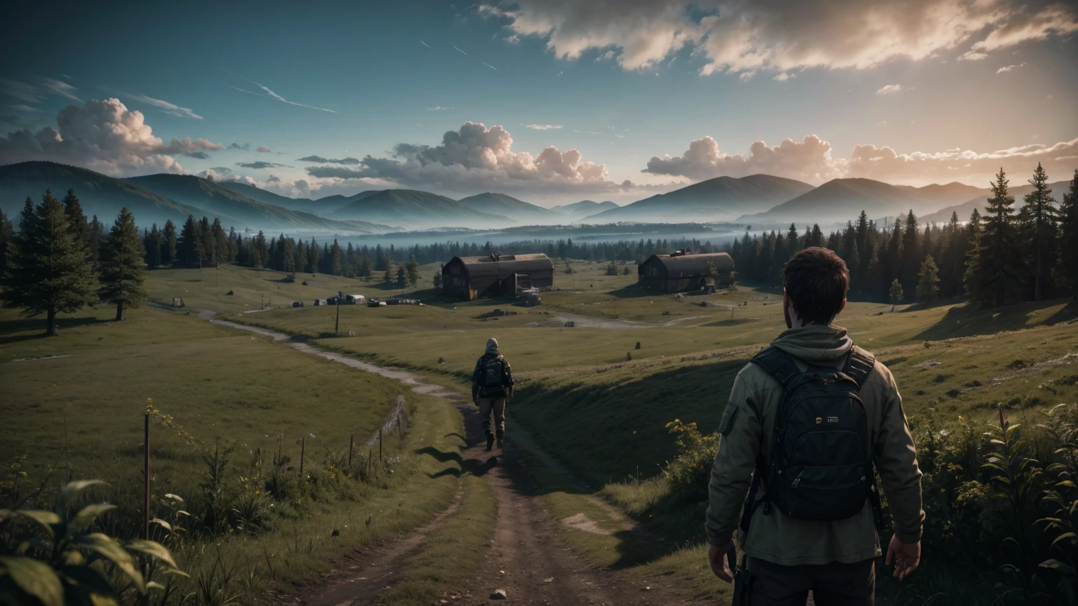 create a dayz game image in high definition 8k cinema