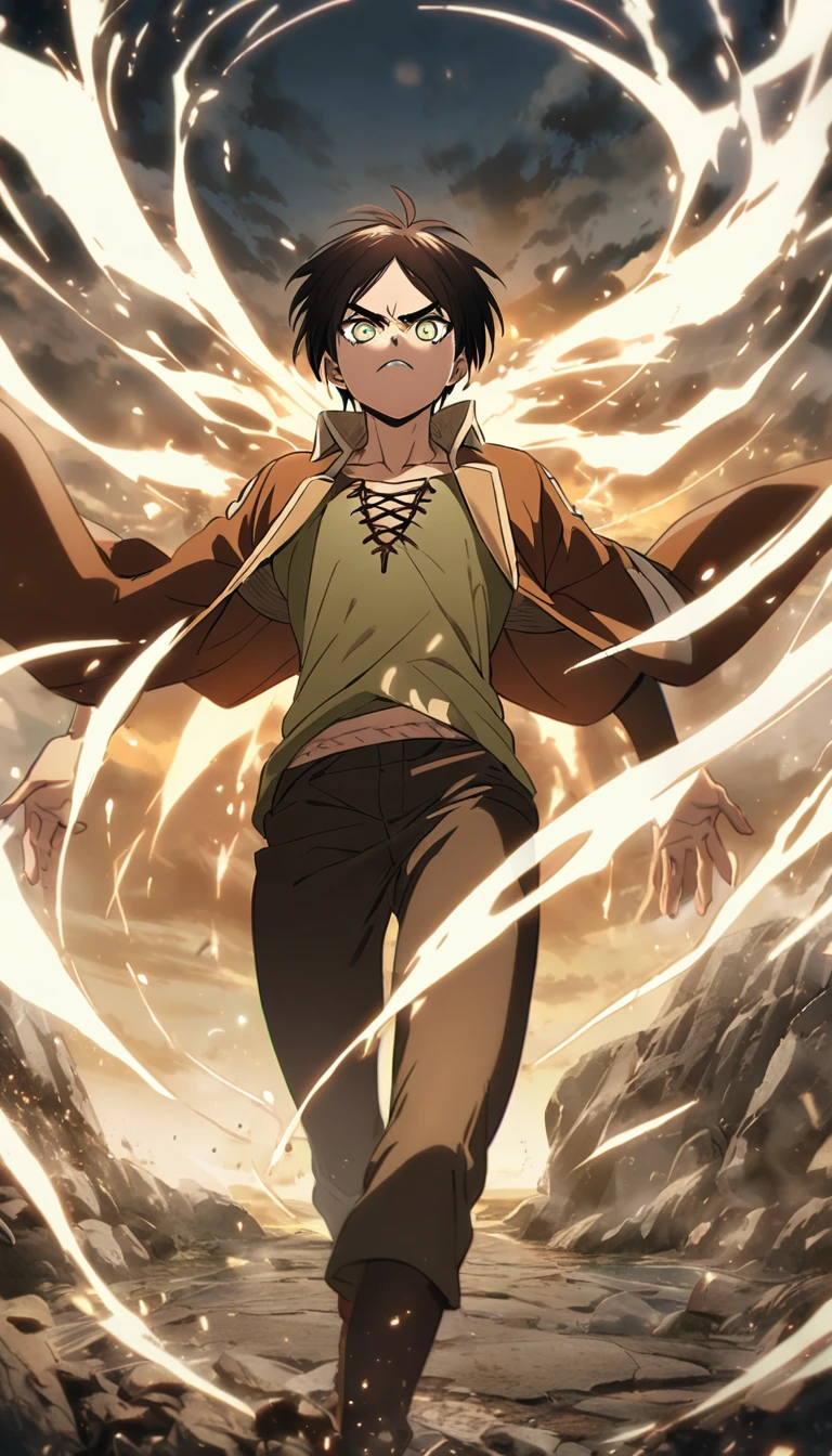 Eren Yeager transformation titans