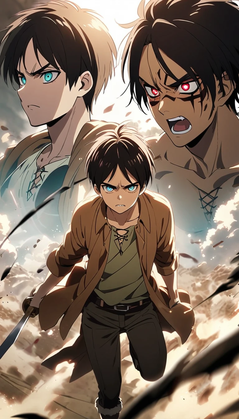 Eren Yeager transformation titans
