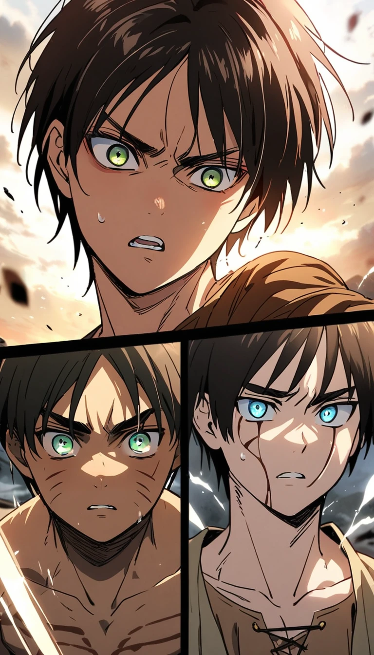 Eren Yeager transformation titans
