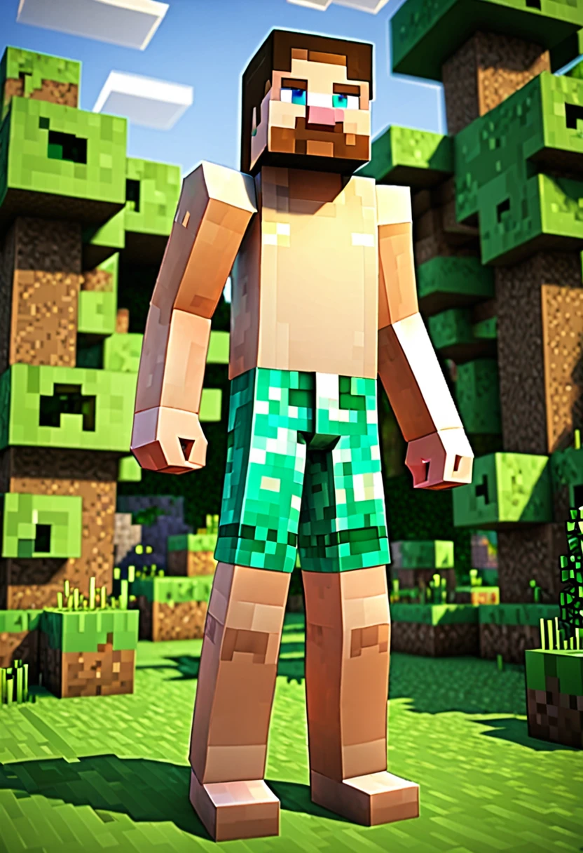 Minecraft alex big ass