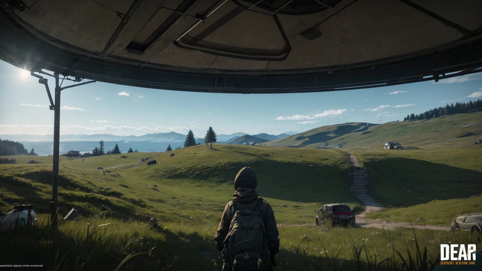 create a dayz game image in high definition 8k cinema