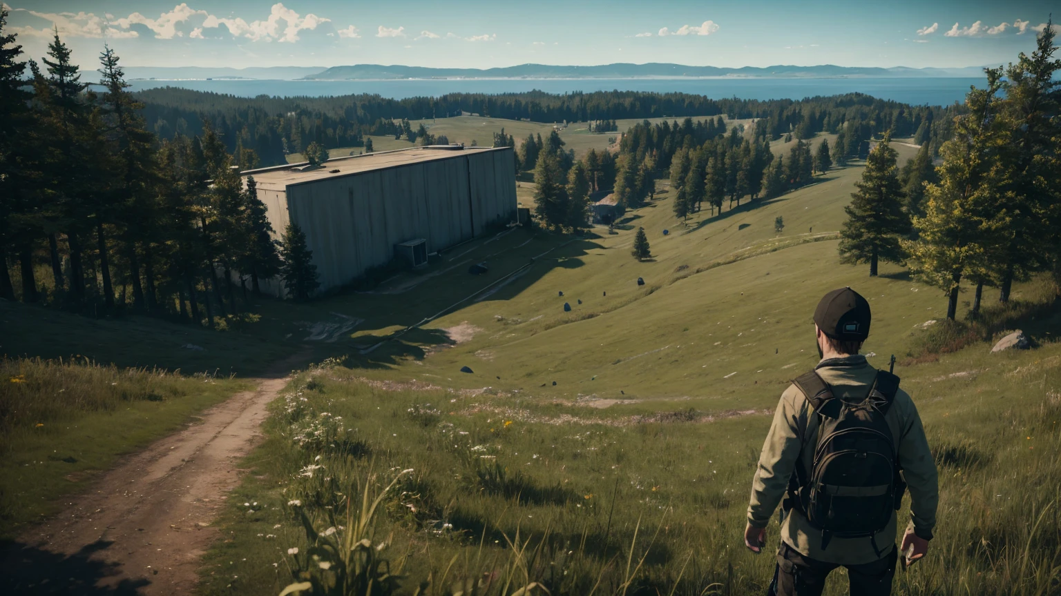 create a dayz game image in high definition 8k cinema