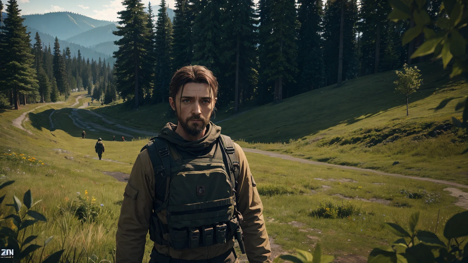 create a dayz game image in high definition 8k cinema