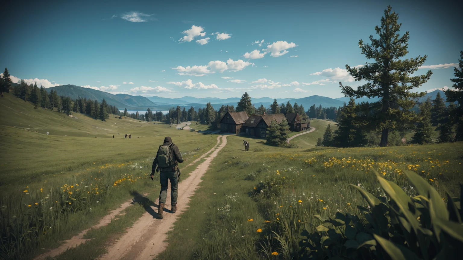 create a dayz game image in high definition 8k cinema