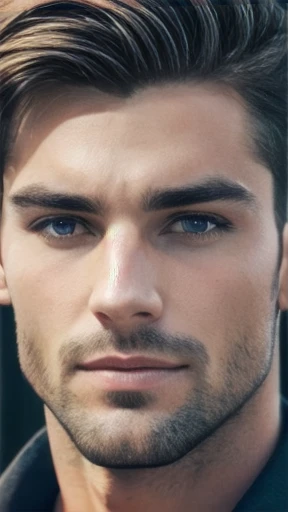 German men  focus on face