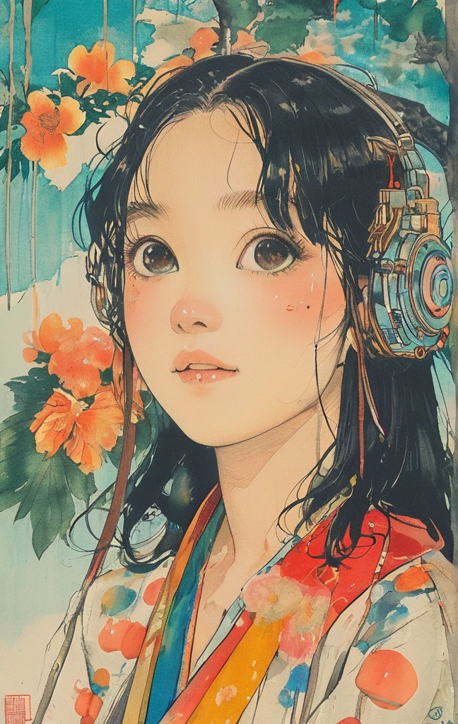 Affordable design, Clear lines, High Sharpness, (highest quality,4K,Perfect sharpness,Ultra fine,High resolution,masterpiece:1.2), Perfect Anatomy:1.5, Official Art, Illustrations that tell a story, (Whitish background:0. 9）、Body Positivity、Diverse physical expressions、(Random and mysterious poses)）、Perfect beauty、Perfect beautiful face、(Very strong wind)、A rich expression、Dynamic composition、Golden ratio composition、Farbeful、（(Farbe々Different angles and perspectives)）、Anime drawings、（(Overcoming stereotypes)）、 Glowing Skin、（Natural beauty）、bangs、Straight Long Hair、（Soft and flowing hair）、（countryside）、（(Nostalgic atmosphere)）、（(Playful and carefree)）、（diverse characters）、（(Graceful posture)）、（Sunny atmosphere）、（vivid Farbe）、Shorts、A light smile、 ((Emotional))、Bangs、Natural reaction、Summer outfit、(Braided Hair)、Show off your thighs、Strong winds、Energetic pose、((Run energetically))、Angle from below、Side angle、A quick background、