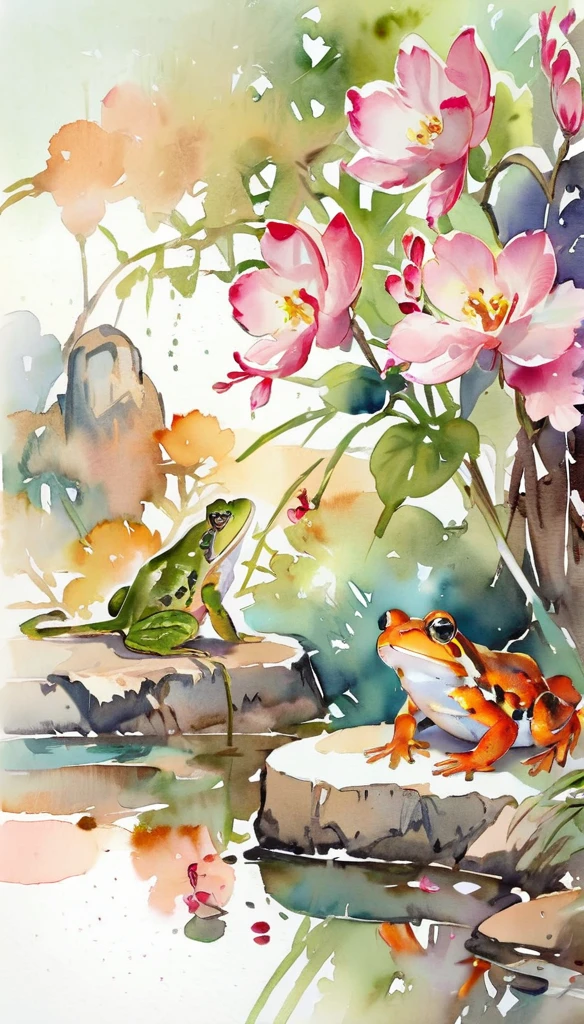 Snake、Frog