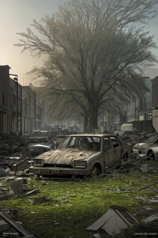 Post apocalyptic city scene, destroyed houses and buildings, moss on houses and buildings, trees growing, large trees, lots of bush, wild flowers. Birds, various animals, wrecked cars, destroyed motorcycles. [(Hassleblad H6D-400c)], [(medium format image)],[(dreamy)],[(400 mega pixels)], (photorealistic:1.4), (RAW photo:1.2), (8k), (masterpiece:1.3), (realistic), (hyper-realistic), ultra-detailed, illustration, very_high_realistic:1.5 ,very_high_resolution:1.5, HDR, CG, unity, 8k wallpaper, Amazing ,finely detail, official art, extremely detailed CG unity 8k wallpaper, (best quality), incredibly absurdres, ultra-detailed, cinema lights, cinematic lighting, professional lighting, photon mapping, radiosity, physically-based rendering, solo focus, sharp focus,
highres, extremely detailed ,extremely delicate and beautiful, intricate detail.