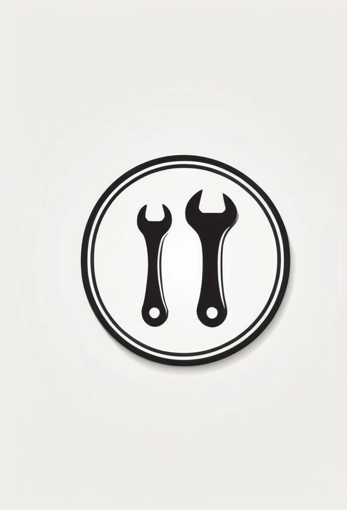 Japan's stylish electronics company logo that handles tools
Inside the logo, a serious monotone person who works as a tool in the factory (big picture)
Pretty cool
chic and modern design
monotone
The background is white