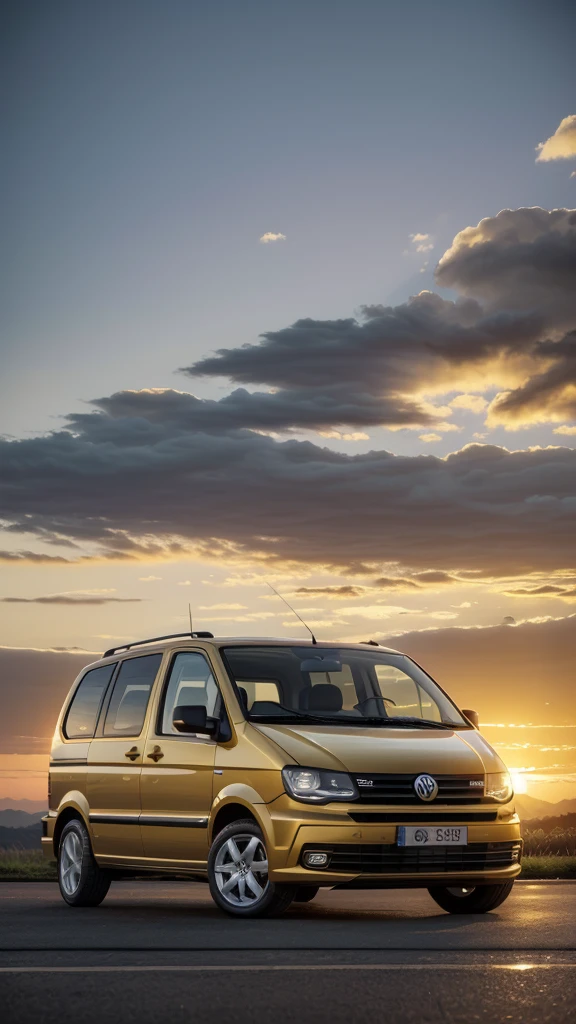 wallpaper no final de tarde, golden sunset, Volkswagen Santana GL 1987 Brazilian