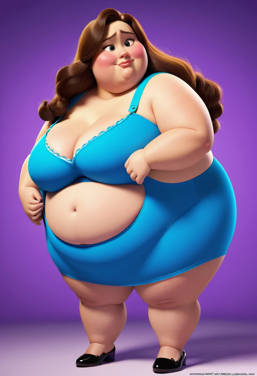 Fat obese sssbbw gluttony high school girl pixar animated 