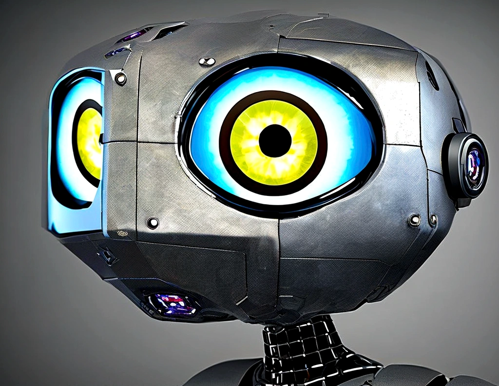 Eyes Shining icon robot