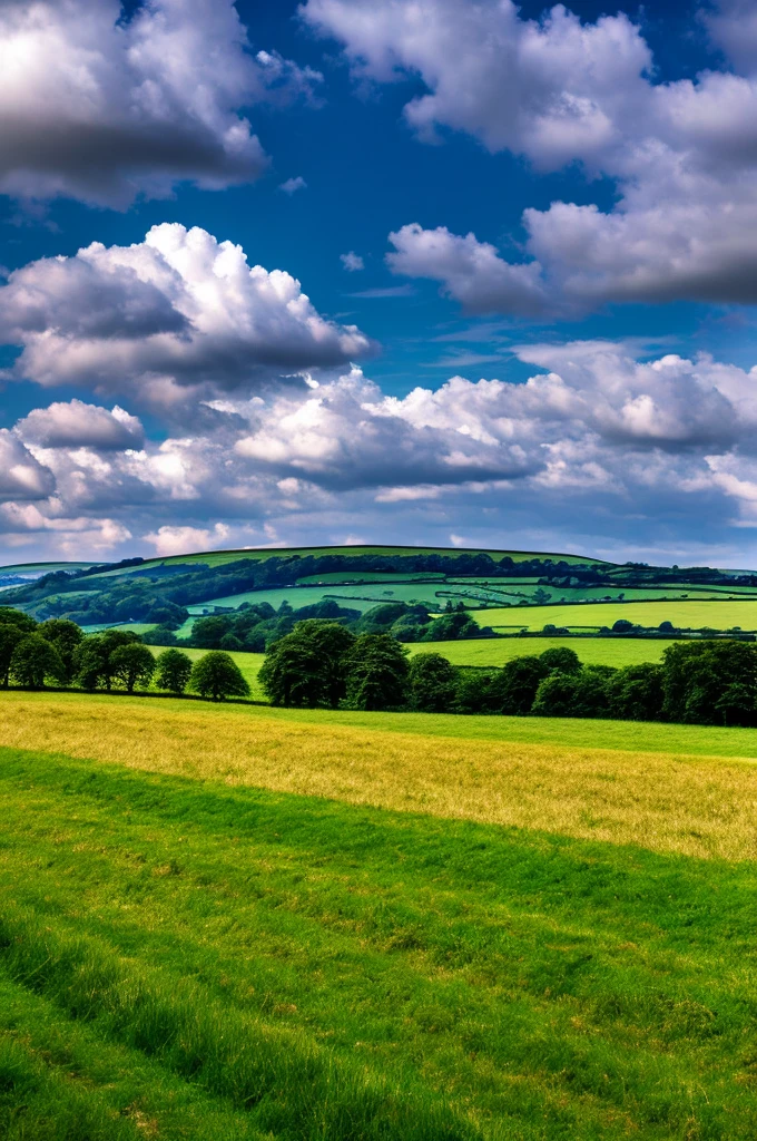 Original landscape,Sky and clouds,Tyndall effect,A country road,Colorful hot air balloon,High quality desktop wallpaper, Verdant forest, Detailed field properties, Beautiful English countryside, Stunning scenery, Rolling Hills, Landscape Wallpaper, Lush countryside, Green forests, Stunning scenery, Green fields in the background, High quality wallpaper, Beautiful wallpapers,Ultra high quality,Ultra HD,Ultra-high resolution