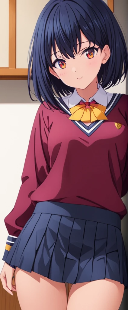 、White panties visible、Panty shot、Panties in full view、Without skirt、Takarada Rikka、sssd gridman、Panty shot