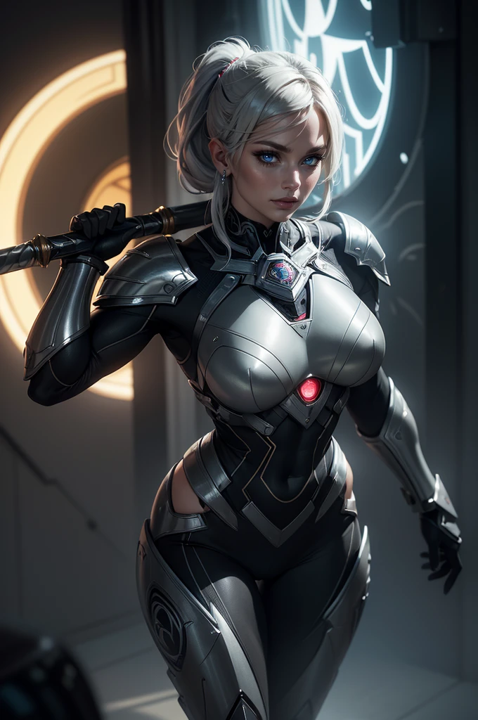 ((Masterpiece)), ((beautiful)), Woman showing wonderful body to camera, ((((Muscular Quadriceps)))), (((Massive Female Bodybuilder))), 4k, ultrarrealista | | | | | | | | | | | | | | | | | |, 3d render de excepcional qualidade, Gloomy Illumination, busto imenso,(masterpiece), (best quality), (ultra-detailed), female angelic warrior, silver armor, armored, full body, beautiful, fierce, holding weapons, sword, lean body, short hair, scout,ticker mechanism, Beautiful eyes, Upper body, (Mechanic Armor), Portrait、abyss、Shooting with a wide-angle lens,Lightning from Kaleidoscope Hand、flying though the air、flawless、Neon light, 8K, raw, Best Quality, masutepiece, 超A high resolution, Colorful, (medium wide shot), (Dynamic perspective), foco nítido , (depth of fields, Bokeh:1.3), extremely detailed eye and face,ninjartist, Beautiful detailed eyes、Black gold, Trimmed gear:1.2), ((masutepiece, Best Quality)), Detailed background, Inside the spacecraft、Hold your weapon、(Gray hair)、brue eyes、poneyTail、dirty、bio luminescent、lots of crescent moons、Photographed with Canon R5、Dark Fantasy,masterpiece,connected to the plug、spectrum、Space City、Highly detailed beautiful porcelain profile female android face、Complex 3D rendering of a headset、cyborgs、roboticparts、150mm、Beautiful studio soft lights、Rim Light、Vivid details、luxuriouscyberpunk、Ren Hao、surrealistic、Anatomical、face muscles、cable electric wireicrochips、elegent、beatiful backgrounds、octan render、HR Giger Style、8K、top-quality、masterpiece、illustratio、extremely delicate and beautiful、ighly detailed、nffsw ,Unity ,wall-paper,magnifica, Attention to detail, masterpiece,top-quality,Official art,Highly detailed ticker Unity 8K wallpapers、、Silver Halmet、((full body Esbian)),Asgard, Valkyrie,Lady Knight,anatomical correct,epic fantasy digital art,tmasterpiece,8K,high-definition resolution,detailed drawing,Quality Superior,, Epic composition,